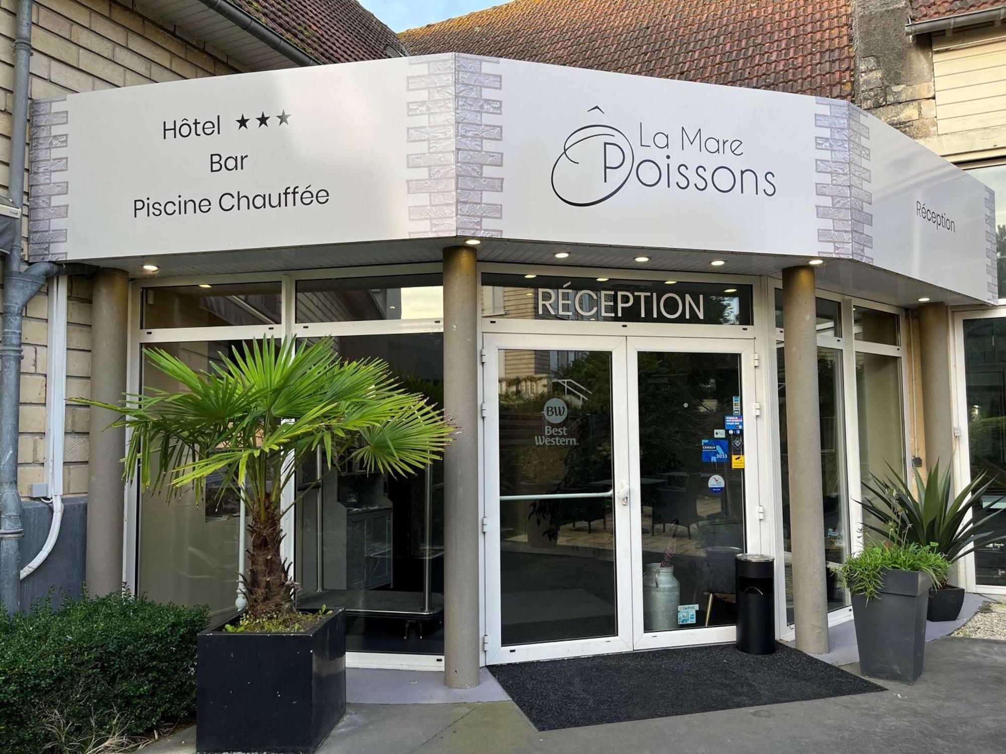 Hotel Best Western La Mare O Poissons Ouistreham Kültér fotó