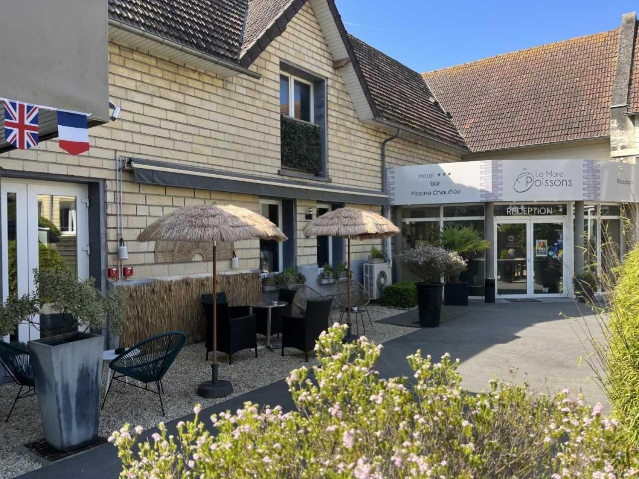 Hotel Best Western La Mare O Poissons Ouistreham Kültér fotó